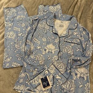 NWT Roller Rabbit x Target Floral Vines Long Sleeve PJ Set - Women’s M